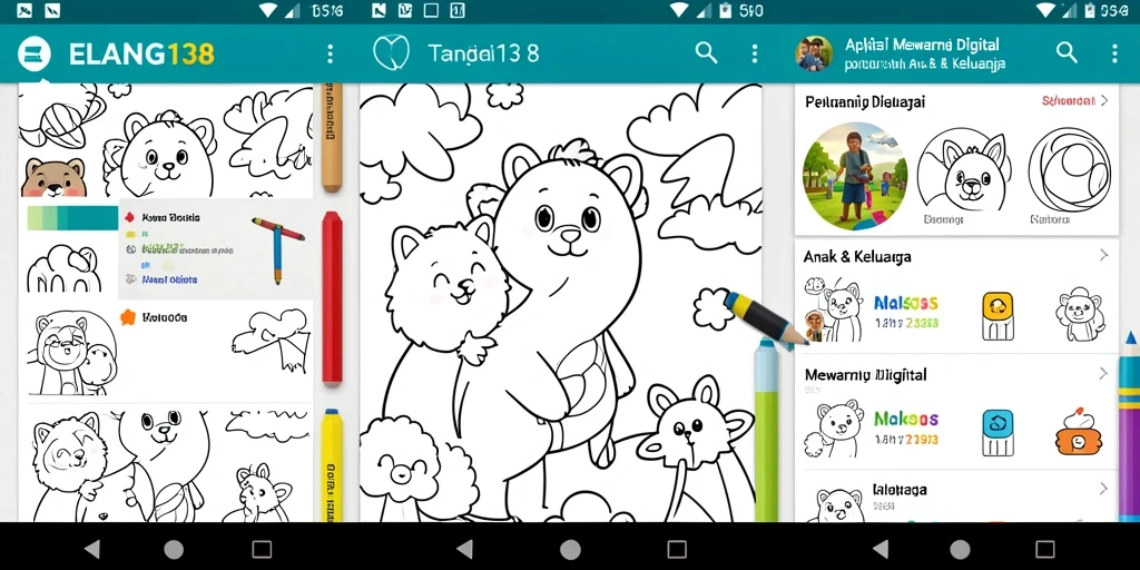Tampilan antarmuka ELANG138 yang menarik dan ramah anak.