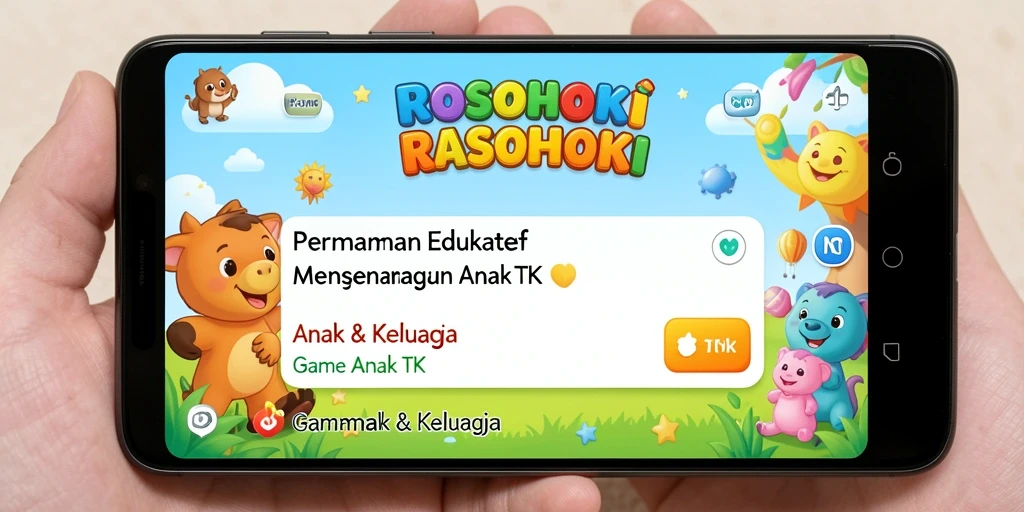 Tampilan antarmuka aplikasi ROSOHOKI yang menarik dan interaktif.