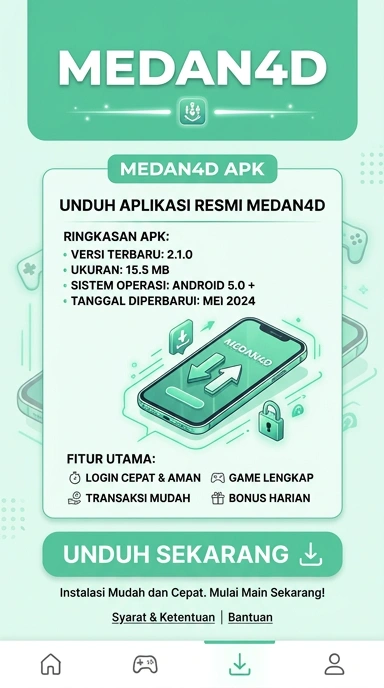 Unduh dan Instal APK medan4d untuk Android Anda